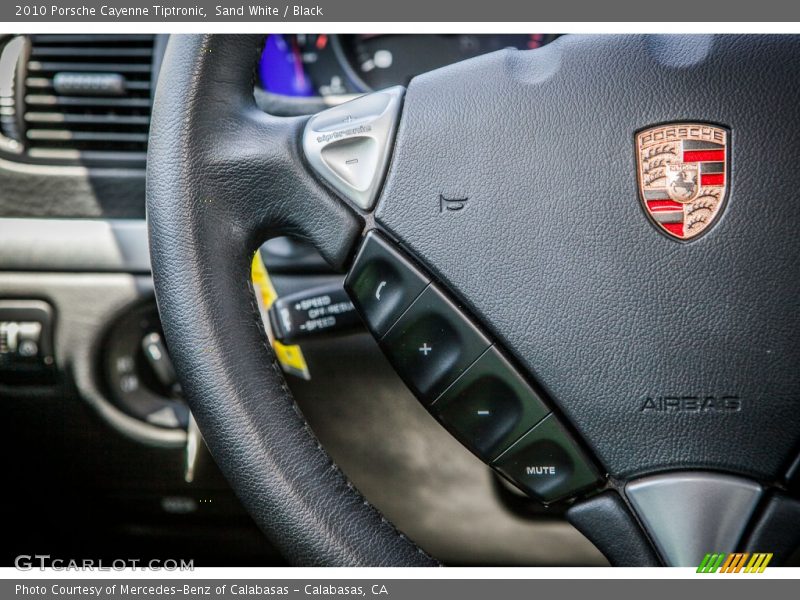 Sand White / Black 2010 Porsche Cayenne Tiptronic