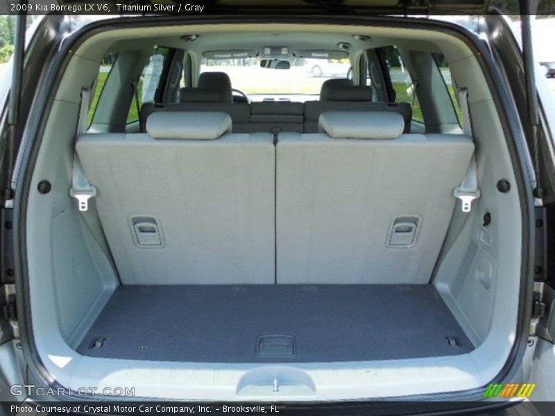 Titanium Silver / Gray 2009 Kia Borrego LX V6