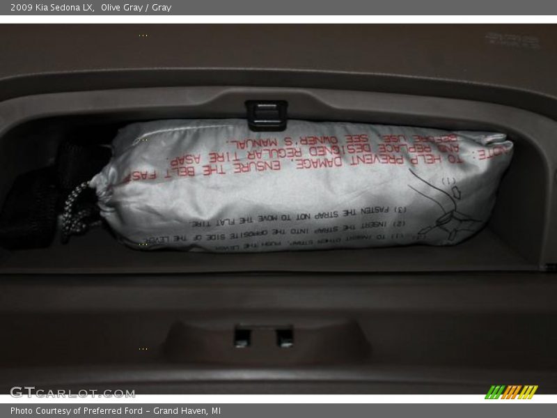 Olive Gray / Gray 2009 Kia Sedona LX