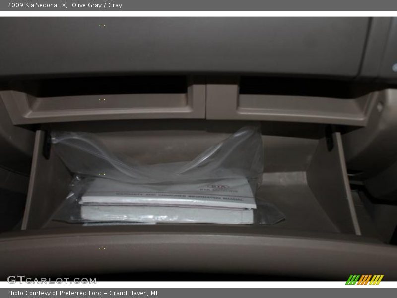 Olive Gray / Gray 2009 Kia Sedona LX