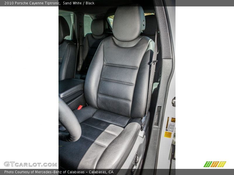 Sand White / Black 2010 Porsche Cayenne Tiptronic
