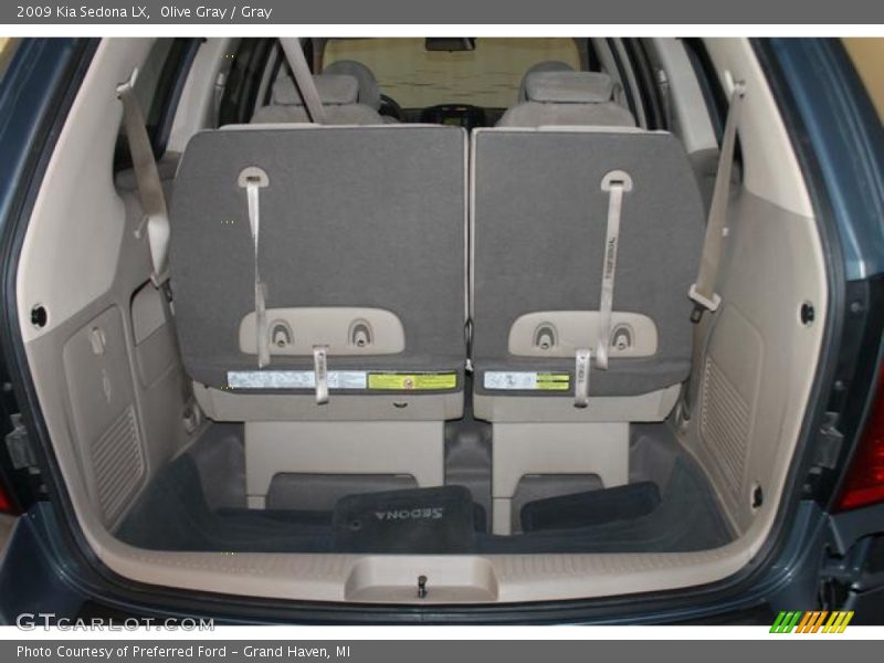 Olive Gray / Gray 2009 Kia Sedona LX