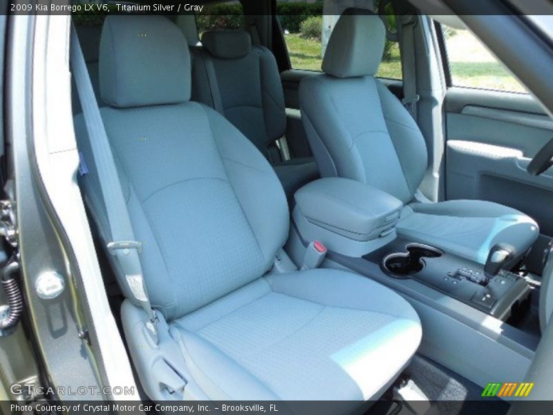 Titanium Silver / Gray 2009 Kia Borrego LX V6