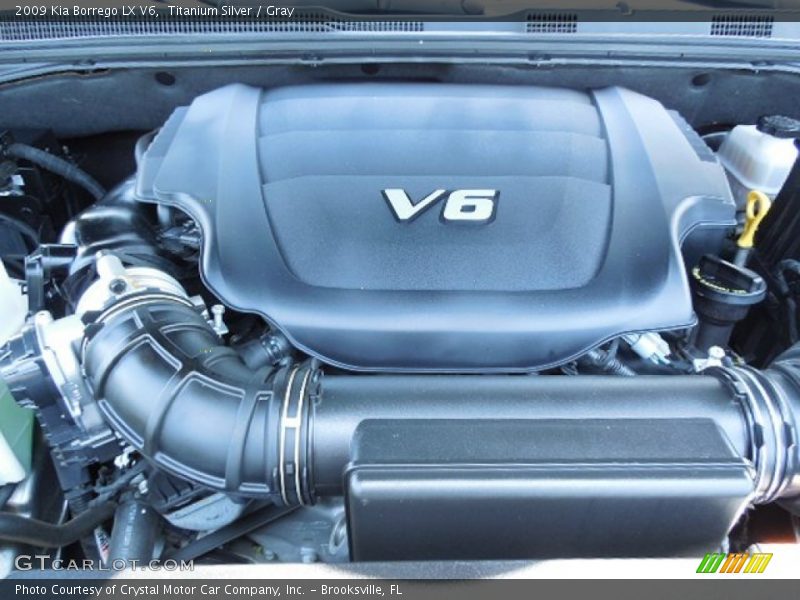 Titanium Silver / Gray 2009 Kia Borrego LX V6