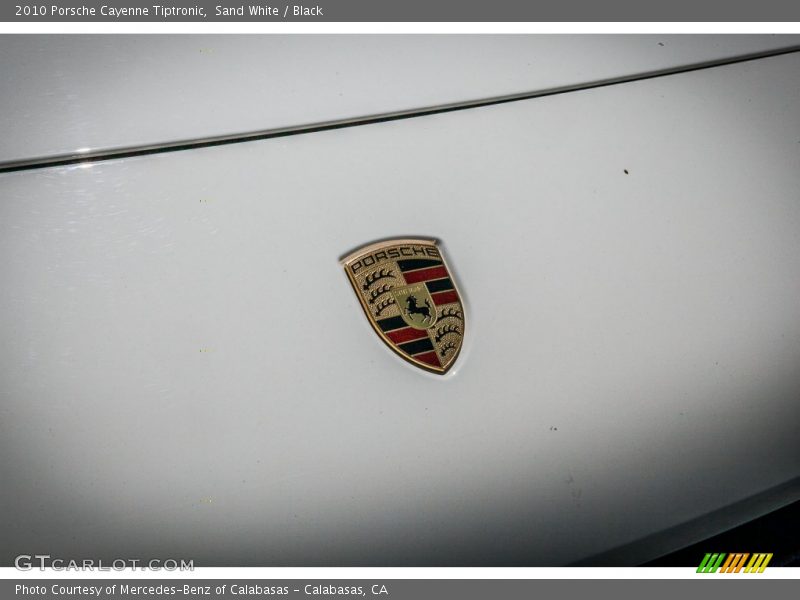 Sand White / Black 2010 Porsche Cayenne Tiptronic
