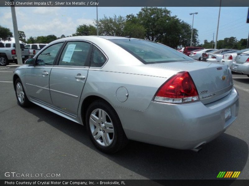 Silver Ice Metallic / Gray 2013 Chevrolet Impala LT