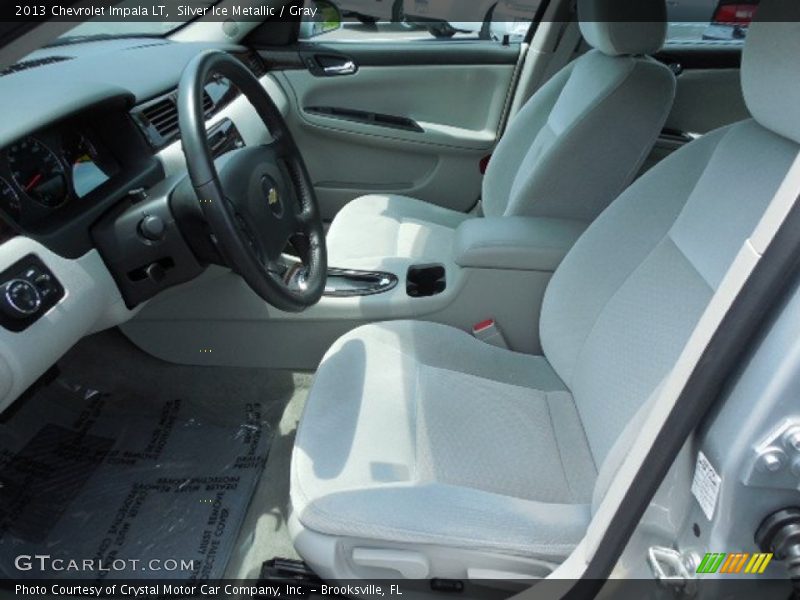 Silver Ice Metallic / Gray 2013 Chevrolet Impala LT