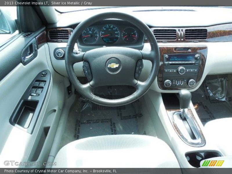 Silver Ice Metallic / Gray 2013 Chevrolet Impala LT