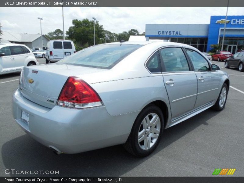 Silver Ice Metallic / Gray 2013 Chevrolet Impala LT