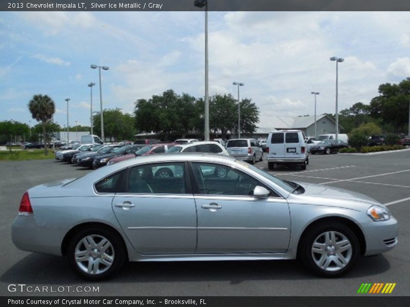 Silver Ice Metallic / Gray 2013 Chevrolet Impala LT