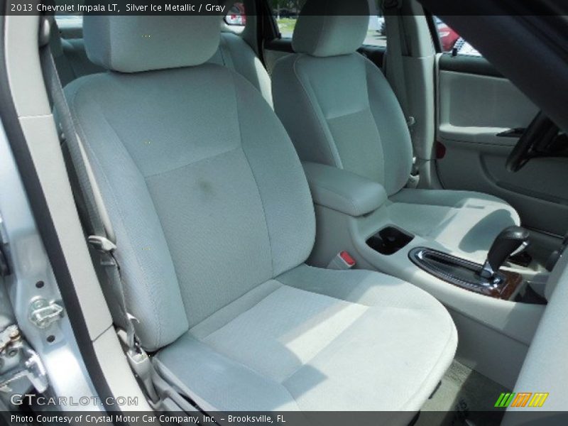 Silver Ice Metallic / Gray 2013 Chevrolet Impala LT