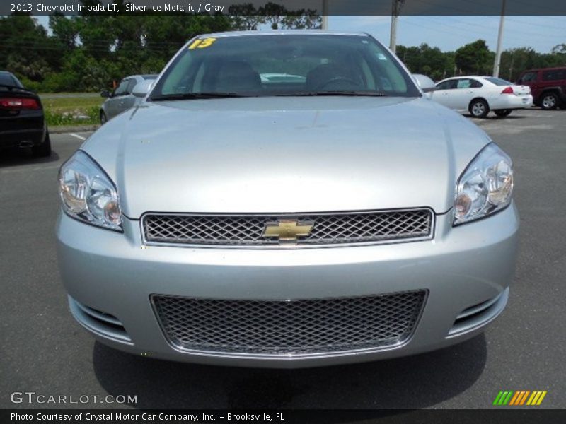 Silver Ice Metallic / Gray 2013 Chevrolet Impala LT