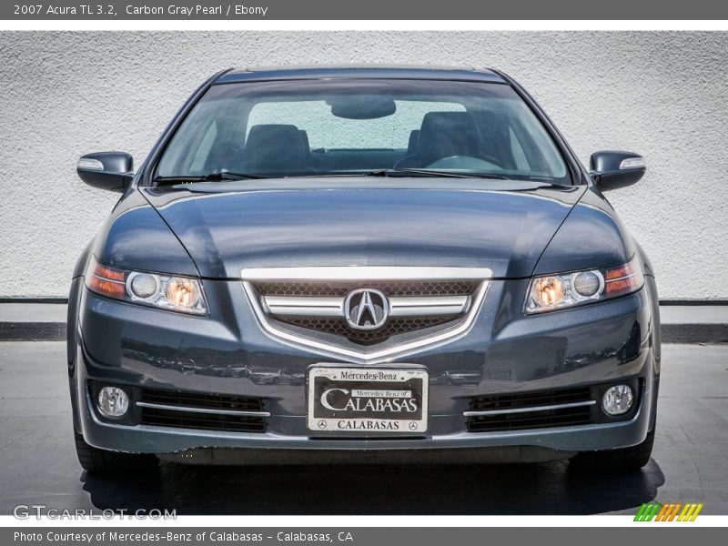 Carbon Gray Pearl / Ebony 2007 Acura TL 3.2