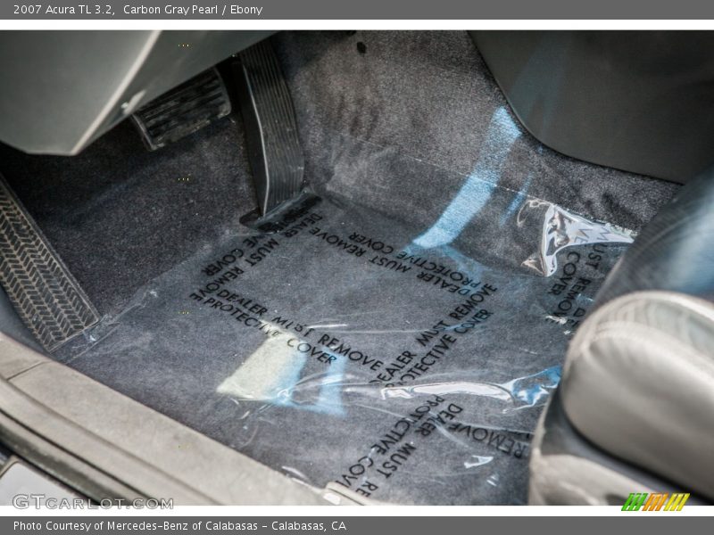 Carbon Gray Pearl / Ebony 2007 Acura TL 3.2