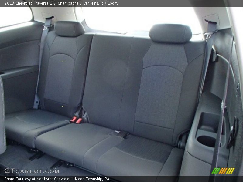 Rear Seat of 2013 Traverse LT