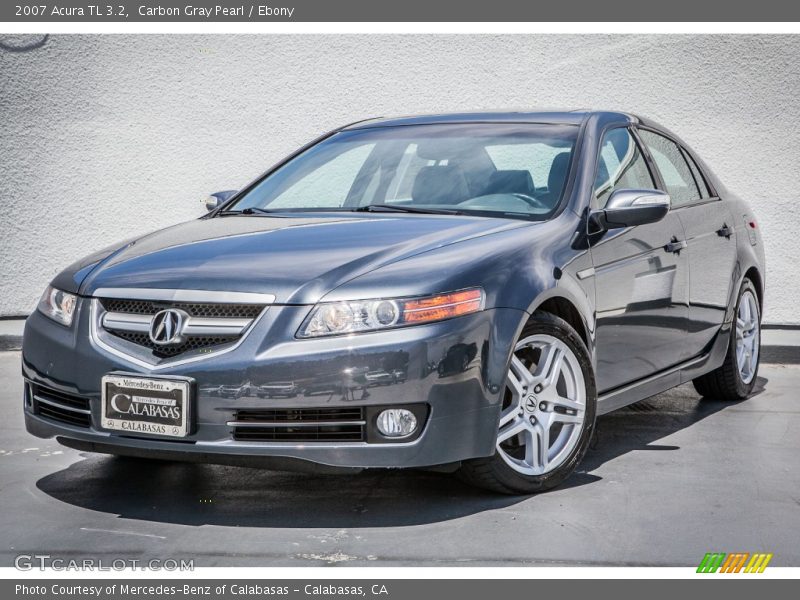 Carbon Gray Pearl / Ebony 2007 Acura TL 3.2