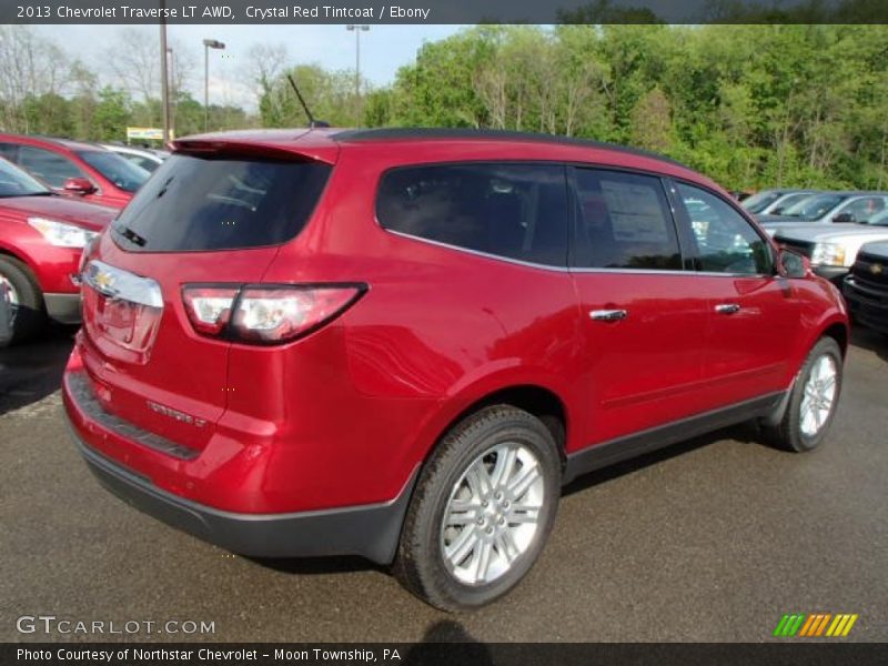  2013 Traverse LT AWD Crystal Red Tintcoat