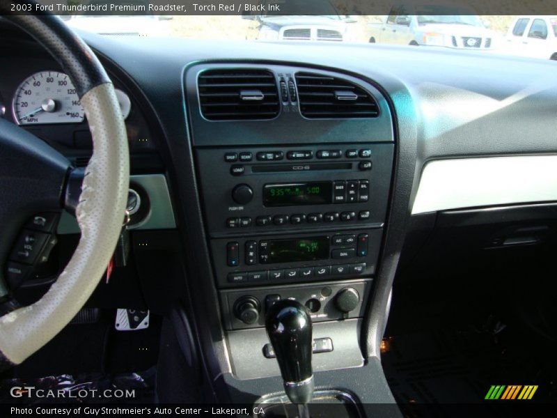 Controls of 2003 Thunderbird Premium Roadster