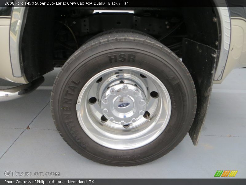  2008 F450 Super Duty Lariat Crew Cab 4x4 Dually Wheel