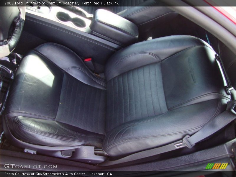 Front Seat of 2003 Thunderbird Premium Roadster