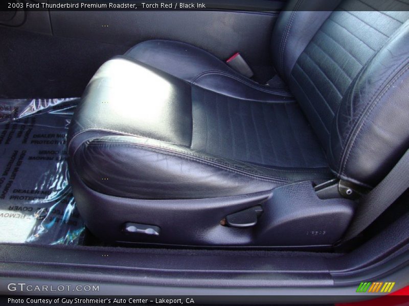 Torch Red / Black Ink 2003 Ford Thunderbird Premium Roadster