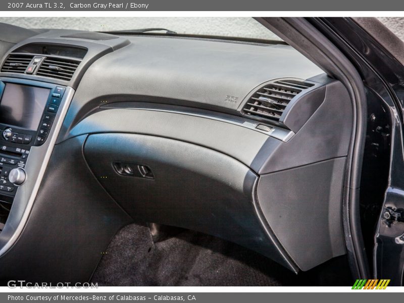 Carbon Gray Pearl / Ebony 2007 Acura TL 3.2