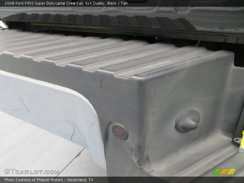 Black / Tan 2008 Ford F450 Super Duty Lariat Crew Cab 4x4 Dually