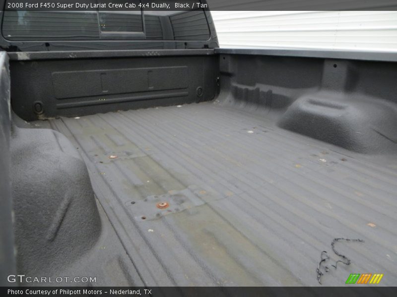 Black / Tan 2008 Ford F450 Super Duty Lariat Crew Cab 4x4 Dually