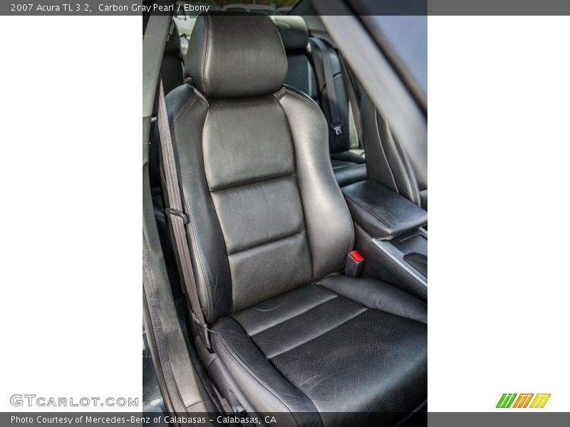 Carbon Gray Pearl / Ebony 2007 Acura TL 3.2