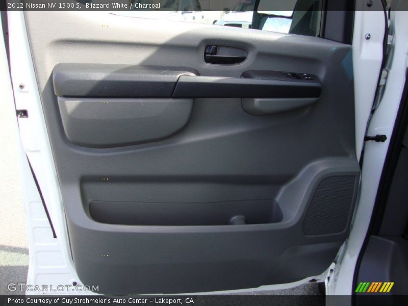 Blizzard White / Charcoal 2012 Nissan NV 1500 S