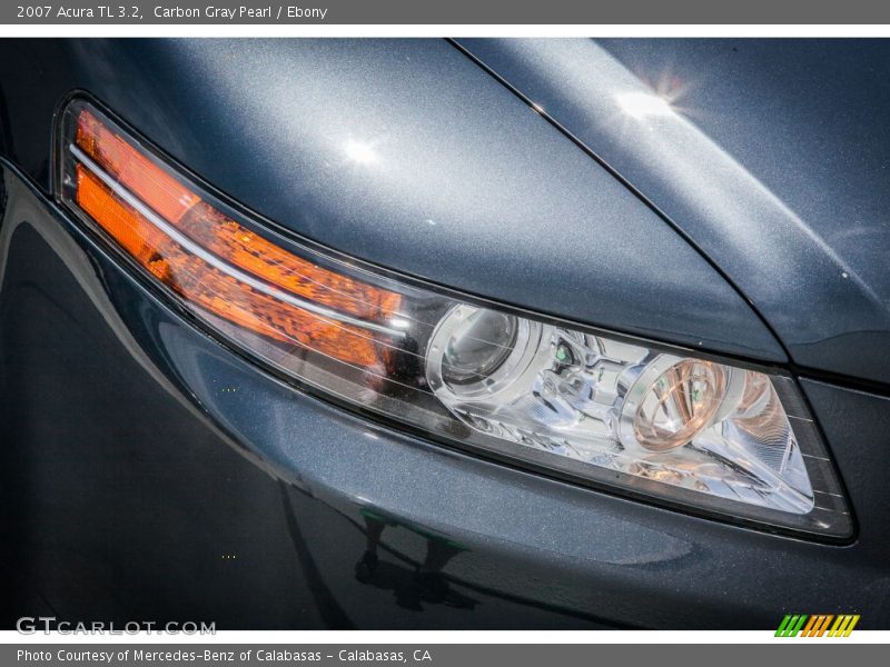Carbon Gray Pearl / Ebony 2007 Acura TL 3.2