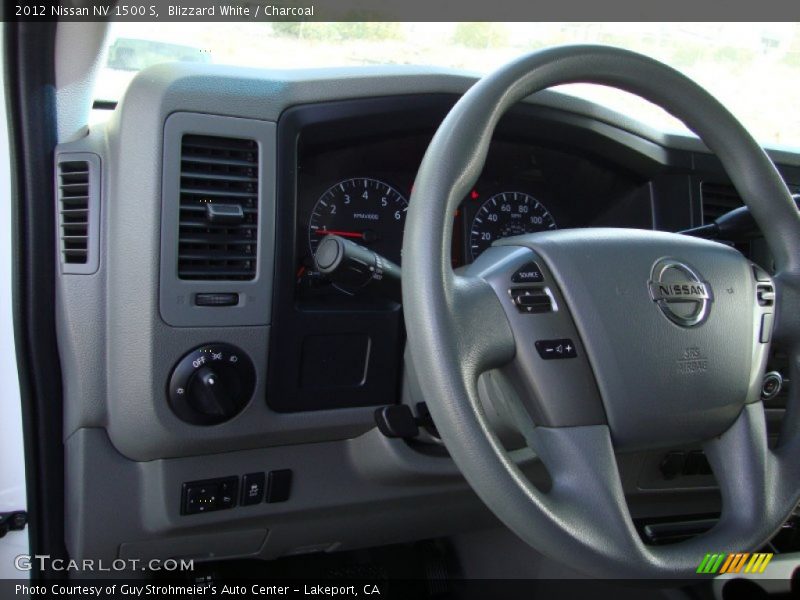 Blizzard White / Charcoal 2012 Nissan NV 1500 S