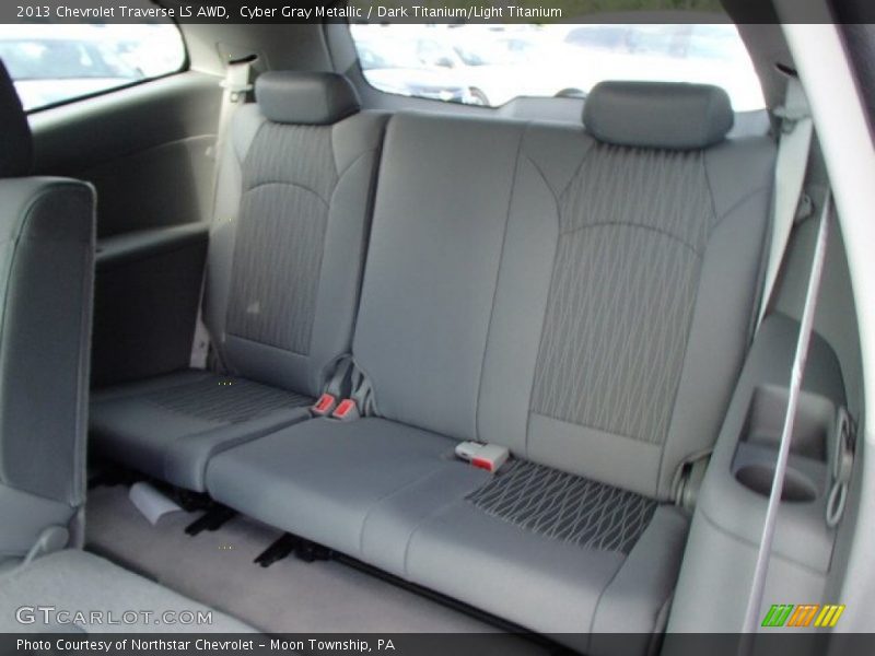 Cyber Gray Metallic / Dark Titanium/Light Titanium 2013 Chevrolet Traverse LS AWD