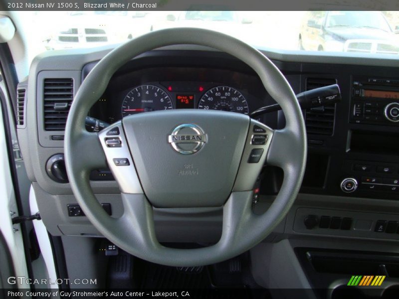 Blizzard White / Charcoal 2012 Nissan NV 1500 S