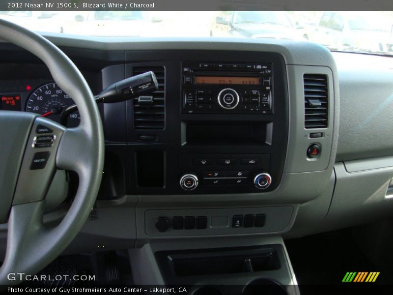 Blizzard White / Charcoal 2012 Nissan NV 1500 S