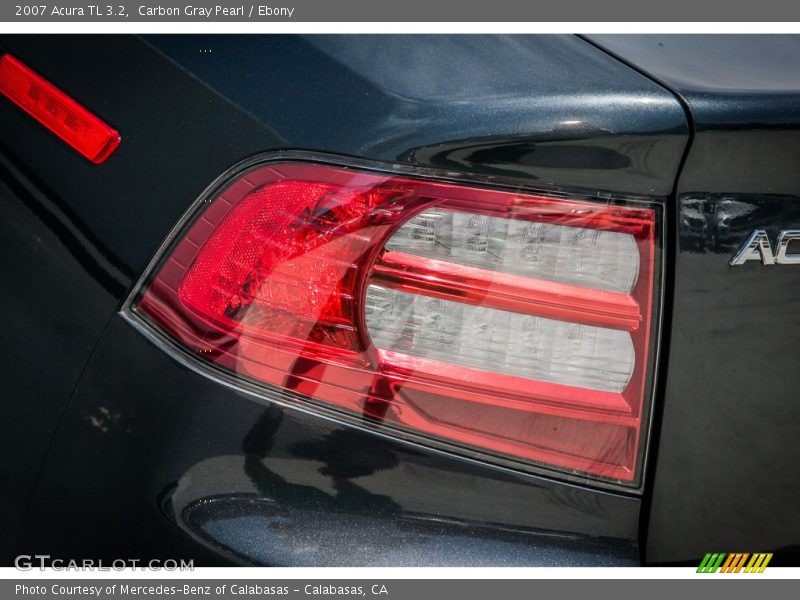 Carbon Gray Pearl / Ebony 2007 Acura TL 3.2
