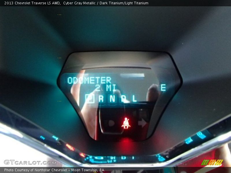 Cyber Gray Metallic / Dark Titanium/Light Titanium 2013 Chevrolet Traverse LS AWD