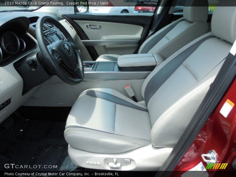  2010 CX-9 Grand Touring Sand Interior