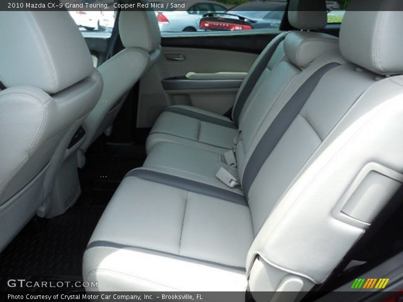 Rear Seat of 2010 CX-9 Grand Touring