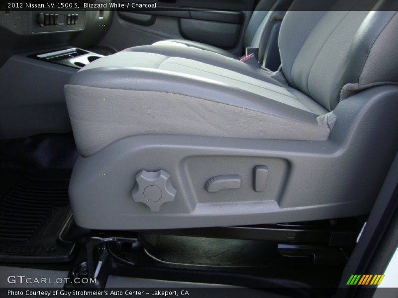Blizzard White / Charcoal 2012 Nissan NV 1500 S