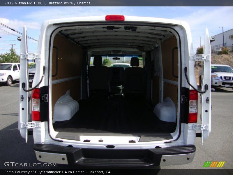 Blizzard White / Charcoal 2012 Nissan NV 1500 S