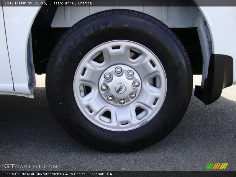 Blizzard White / Charcoal 2012 Nissan NV 1500 S