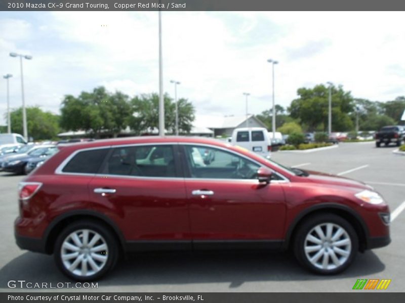 Copper Red Mica / Sand 2010 Mazda CX-9 Grand Touring