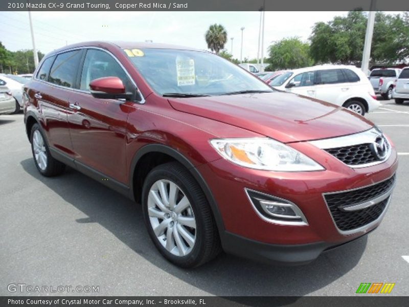 Front 3/4 View of 2010 CX-9 Grand Touring