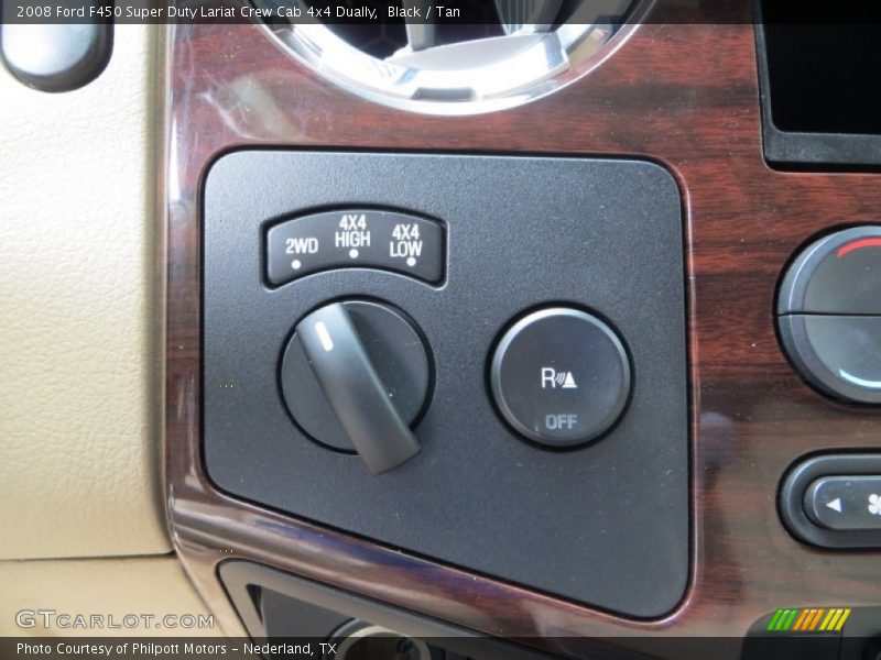 Controls of 2008 F450 Super Duty Lariat Crew Cab 4x4 Dually