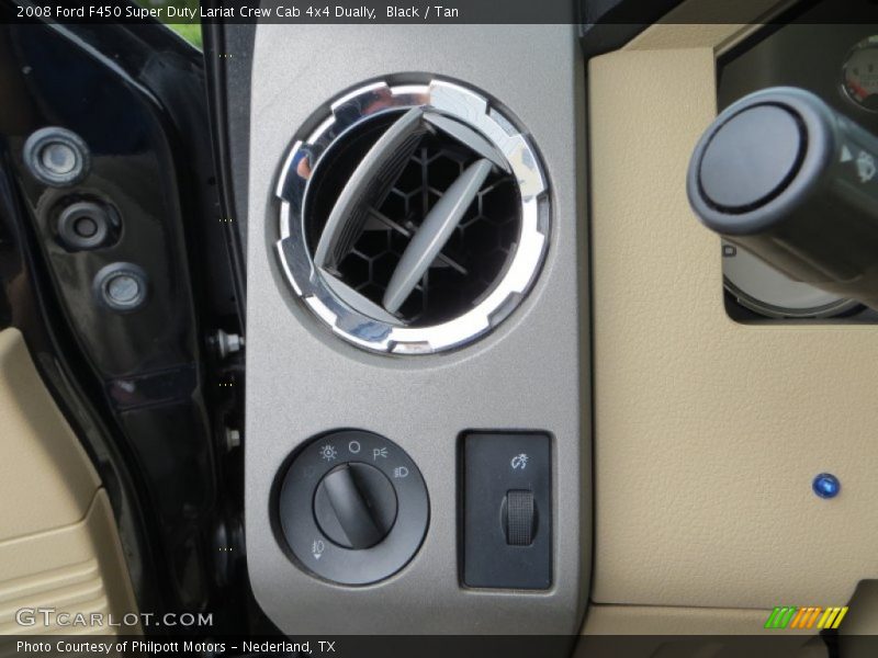 Controls of 2008 F450 Super Duty Lariat Crew Cab 4x4 Dually