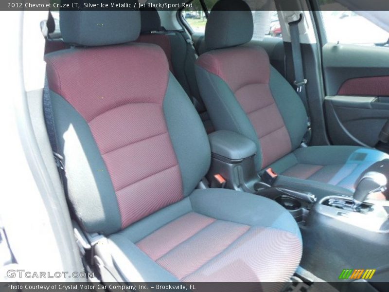Front Seat of 2012 Cruze LT