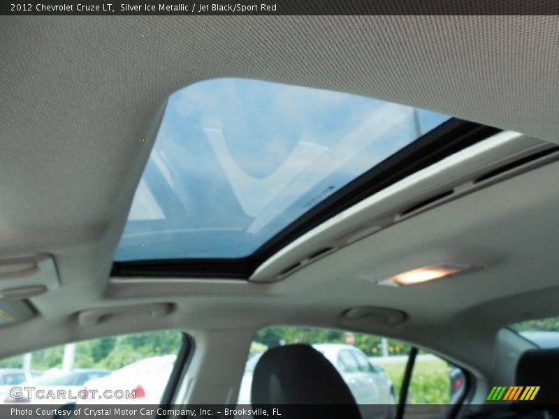 Sunroof of 2012 Cruze LT