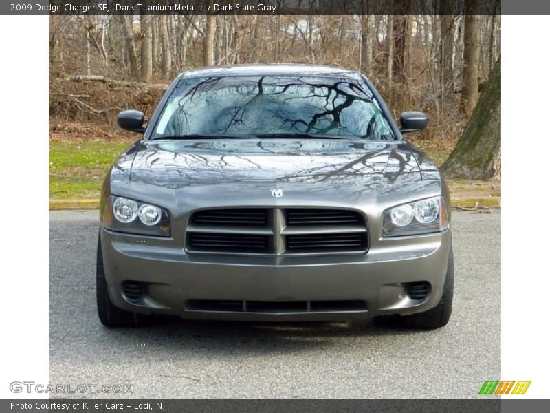 Dark Titanium Metallic / Dark Slate Gray 2009 Dodge Charger SE