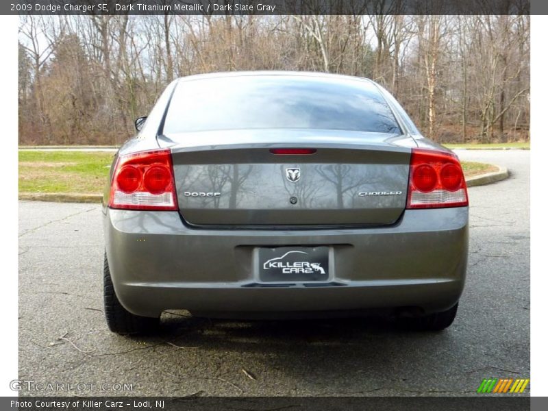 Dark Titanium Metallic / Dark Slate Gray 2009 Dodge Charger SE